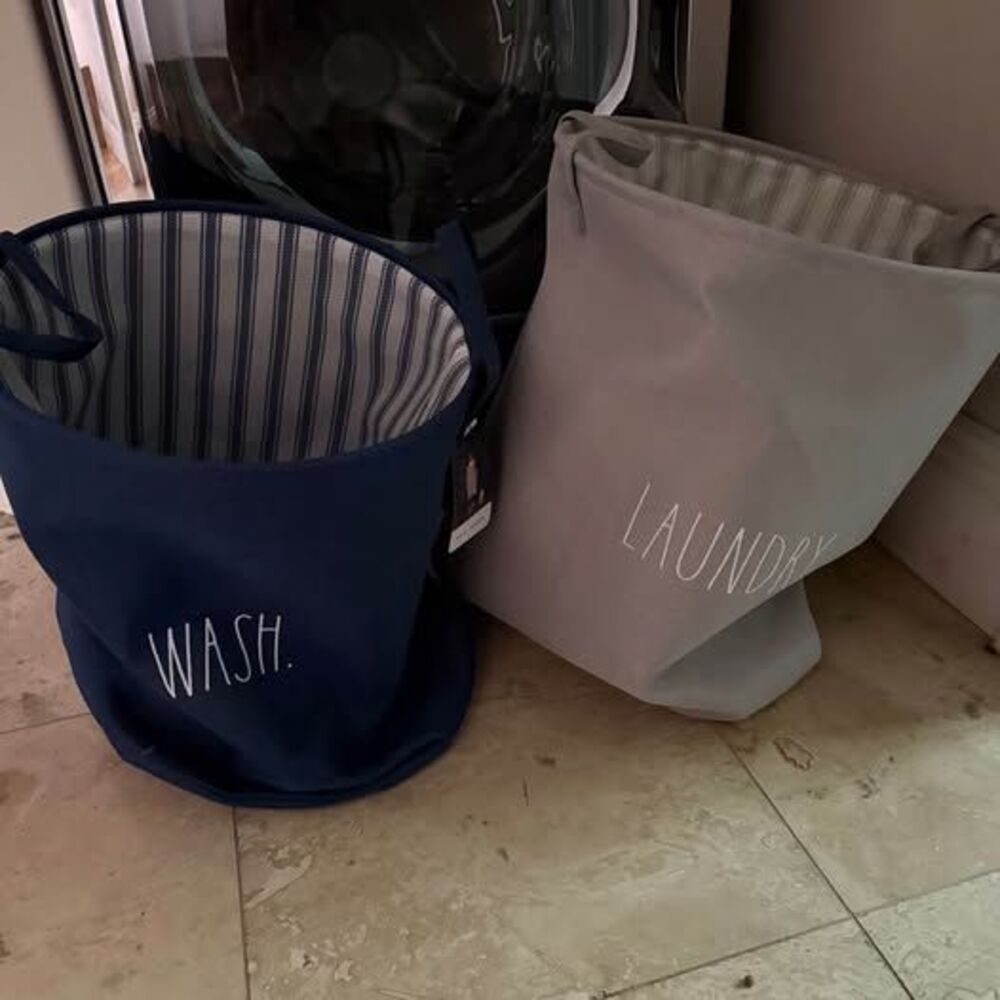 Rae Dunn Laundry Baskets